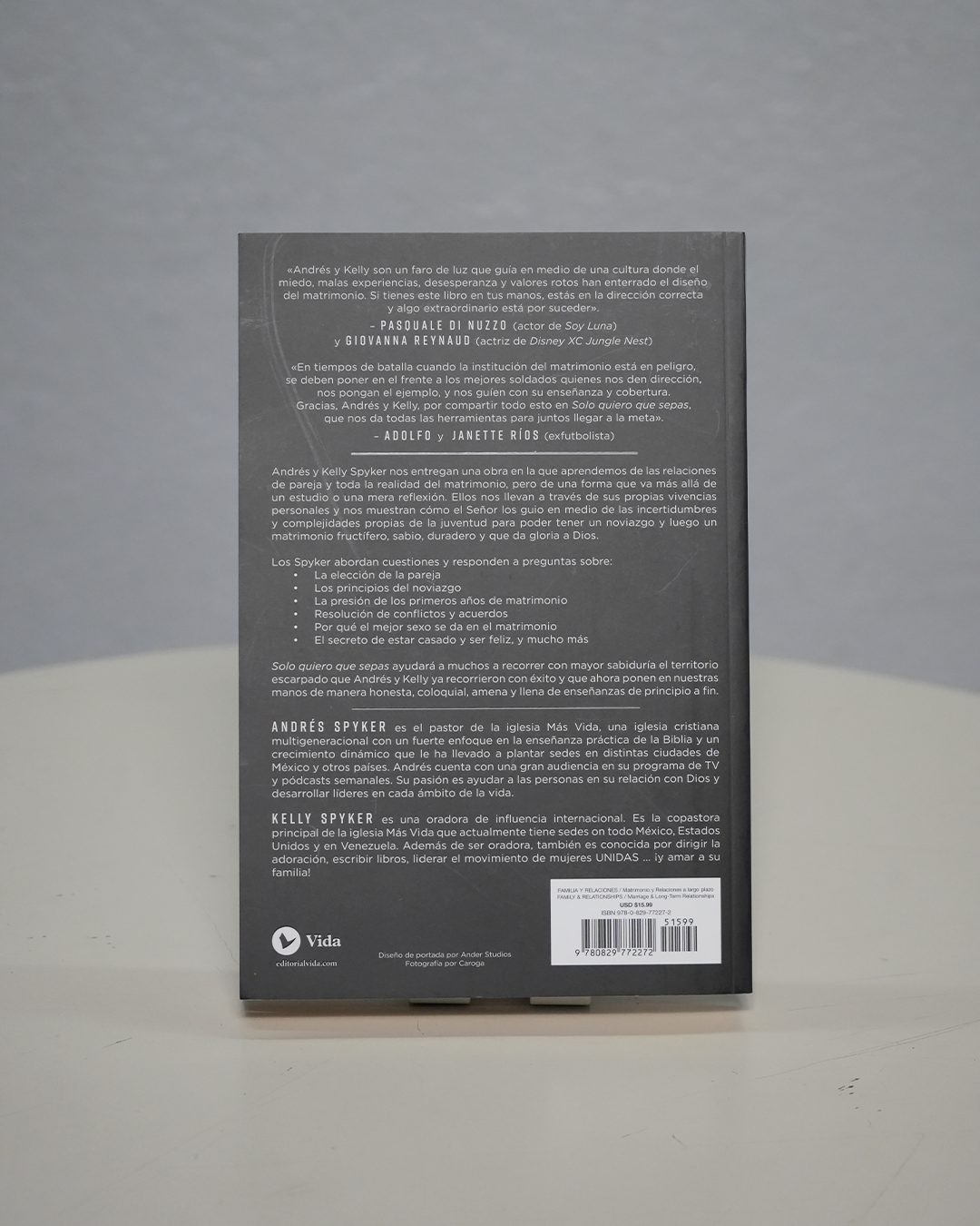 Solo quiero que sepas – Andrés y Kelly Spyker